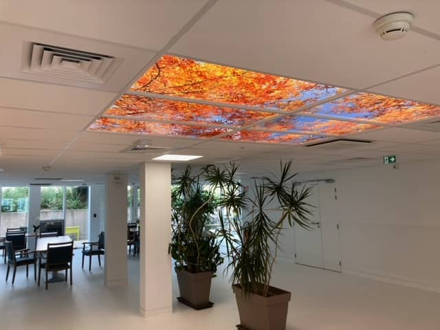 Plafond LED Ciel – Installation à l’Hôpital Henri Mondor 2 P6 Hopital Henri Mondor 1