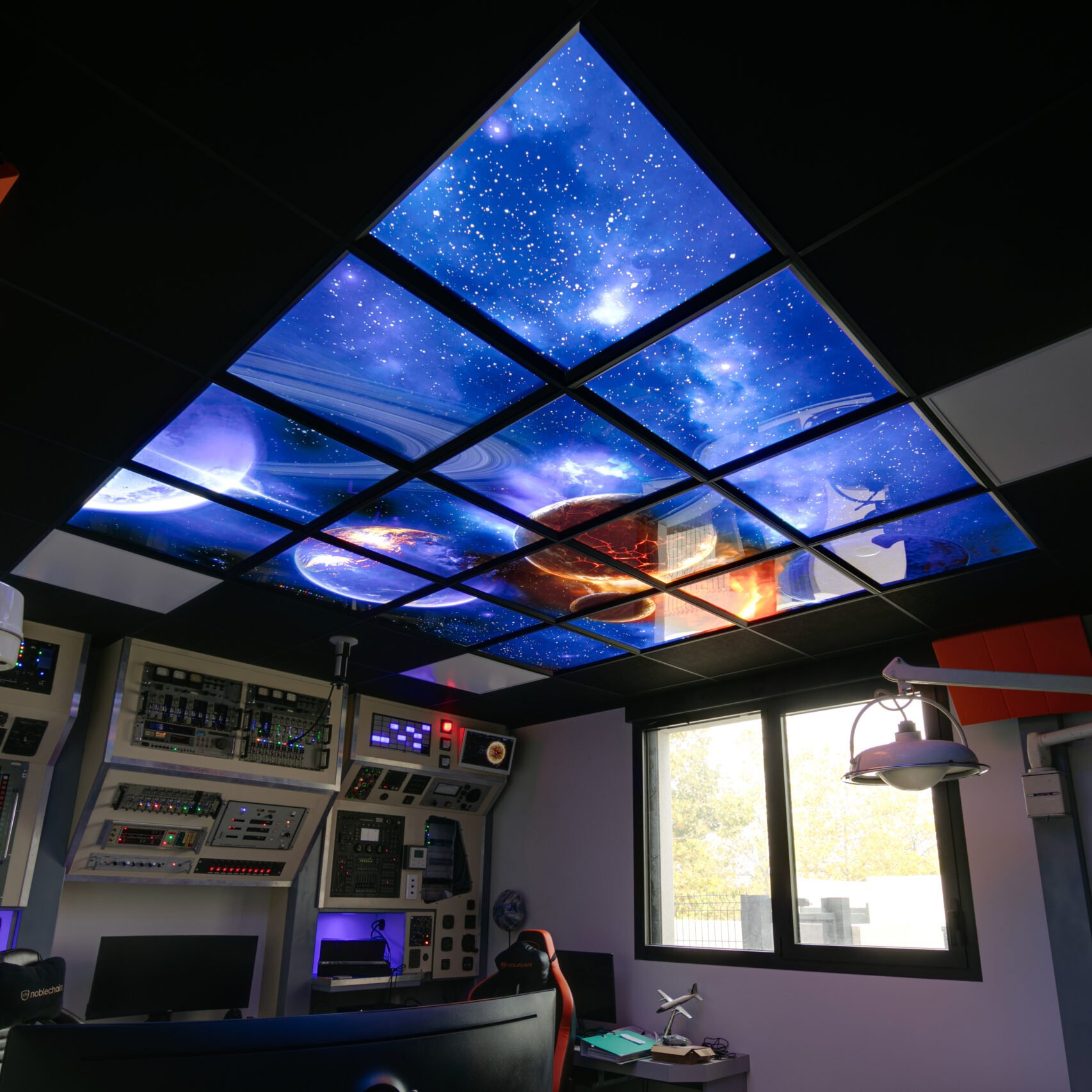 plafond ciel étoilé